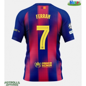 Barcelona Ferran Torres #7 Hemmatröja 2025-26 Kortärmad